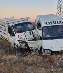 Alaca'da trafik kazası: 4 yaralı