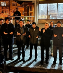 Alaca'da umre yolcuları dualarla uğurlandı