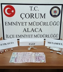 ALACA’DA UYUŞTURUCU OPERASYONU: 4 GÖZALTI