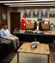 İHA’dan Başkan Arslan’a Ziyaret