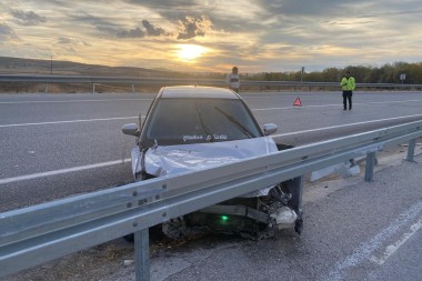 Alaca-Yozgat Karayolu’nda Maddi Hasarlı Kaza