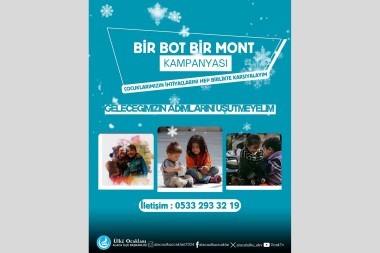 Alaca’da “Bir Bot Bir Mont” kampanyası başlatıldı