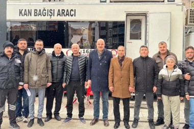 Alaca’da Örnek Kan Bağışı Programı