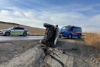 Alaca’da Trafik Kazası: 2 Yaralı