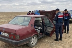 YOZGAT’TA TARLADA TERK EDİLMİŞ ARAÇ BULUNDU
