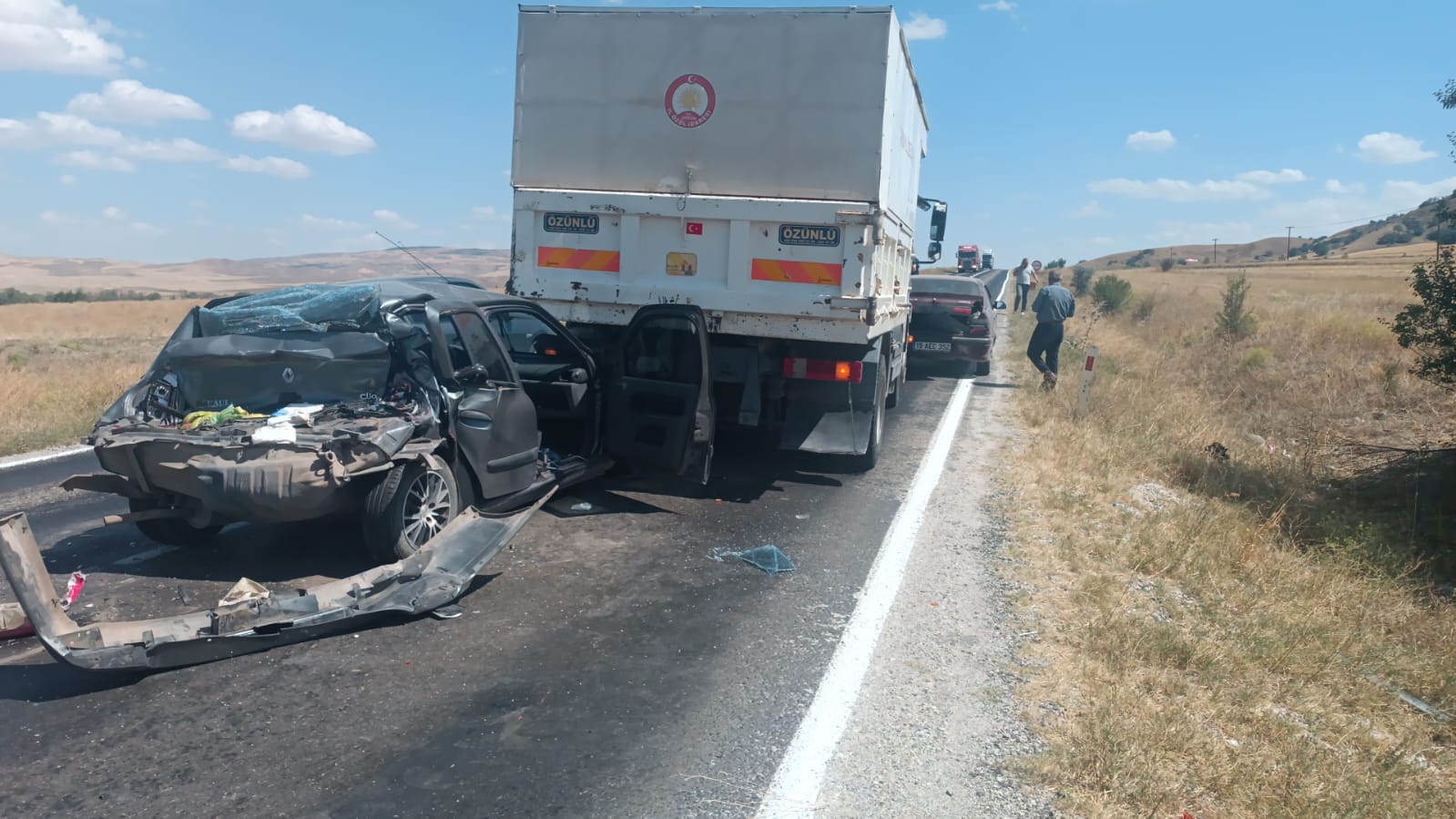 Sungurlu-Boğazkale yolunda zincirleme kaza: 10 yaralı