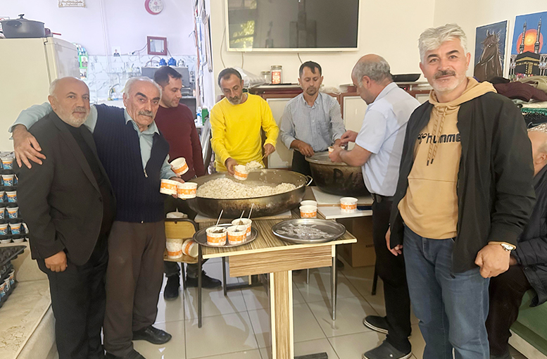 Ahilik ruhu pilav gününde canlandı