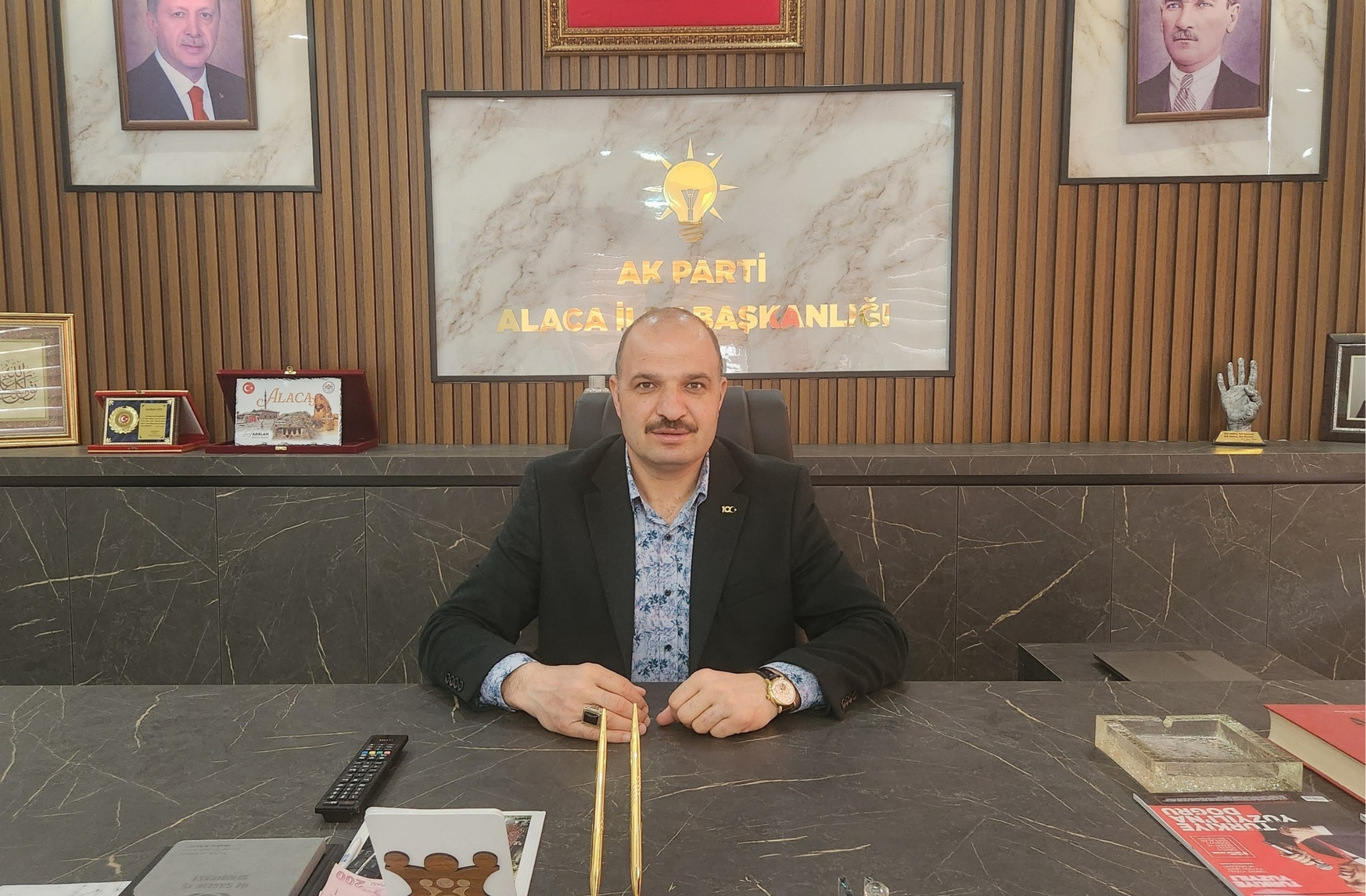 AK Parti Alaca İlçe Başkanı Mücahit Gürsoy’dan 30 Ağustos Zafer Bayramı mesajı