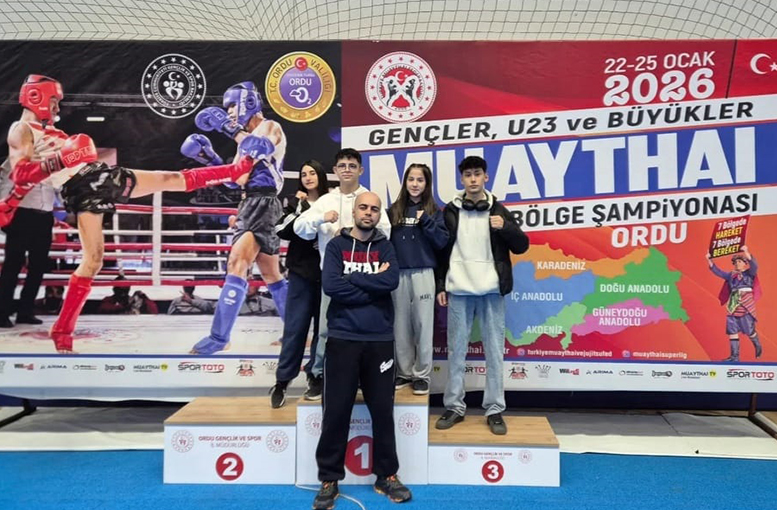 ALACA BELEDİYESPOR MUAY THAİ TAKIMI ORDU’DAN MADALYALARLA DÖNDÜ!