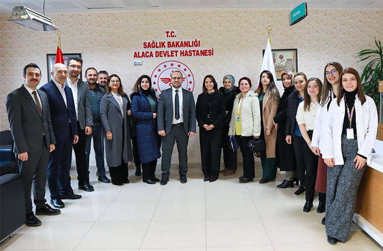 Alaca Devlet Hastanesi denetlendi