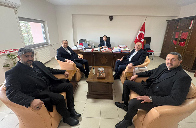 Alaca protokolünden yeni atanan yargı mensuplarına ziyaret