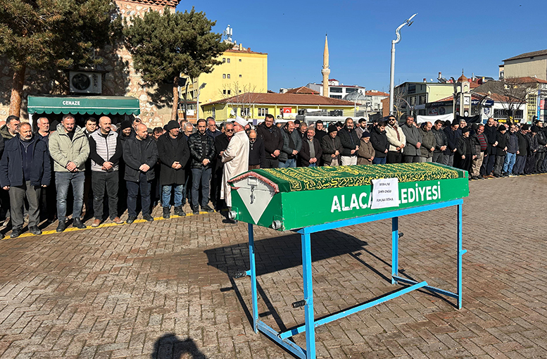 Alaca Şoförler Odası Başkanı Duran Ongu'nun acı günü