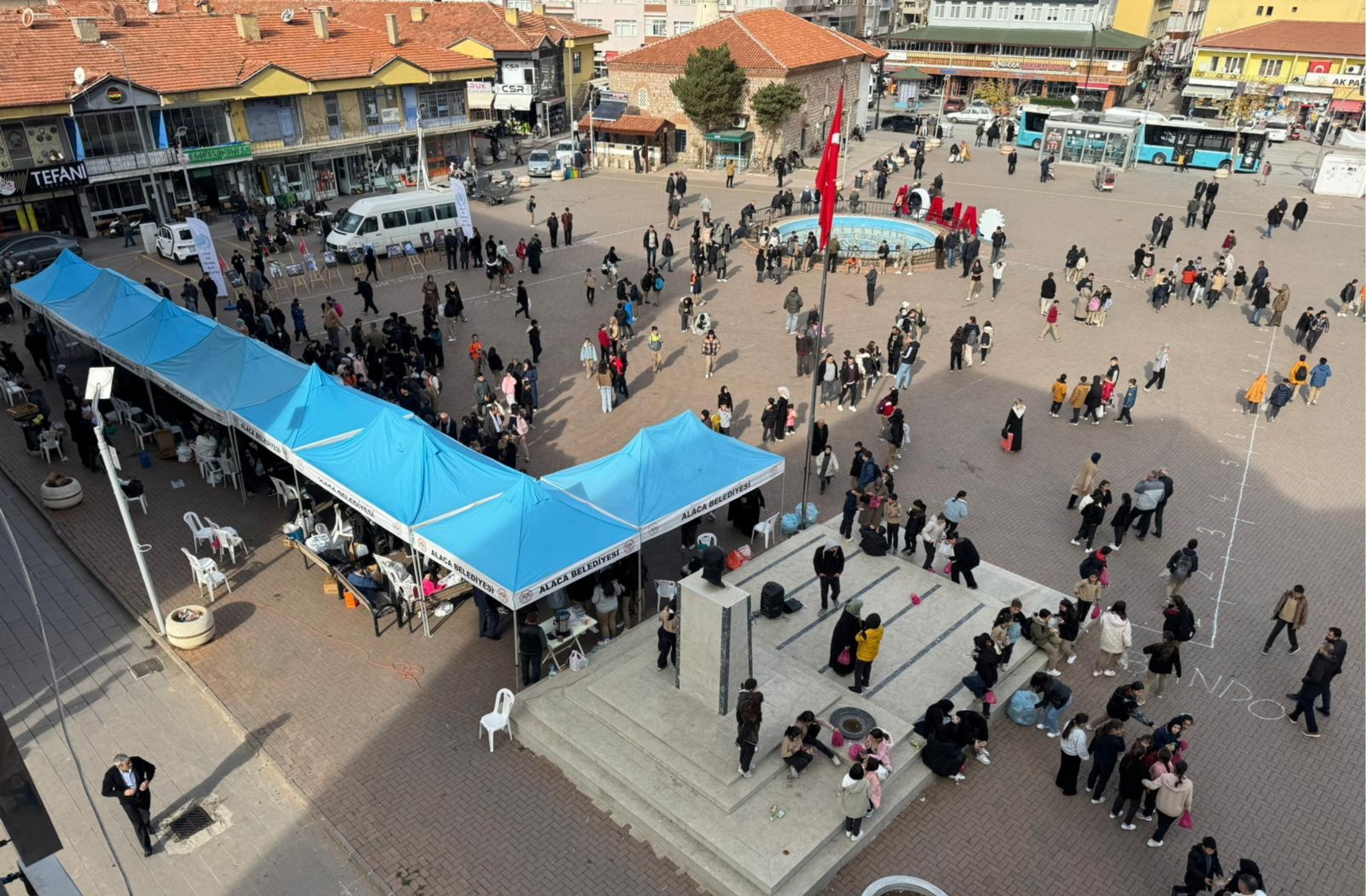 Alaca’da “ÇEDES Gazze İçin Seferber” kermesi düzenlendi