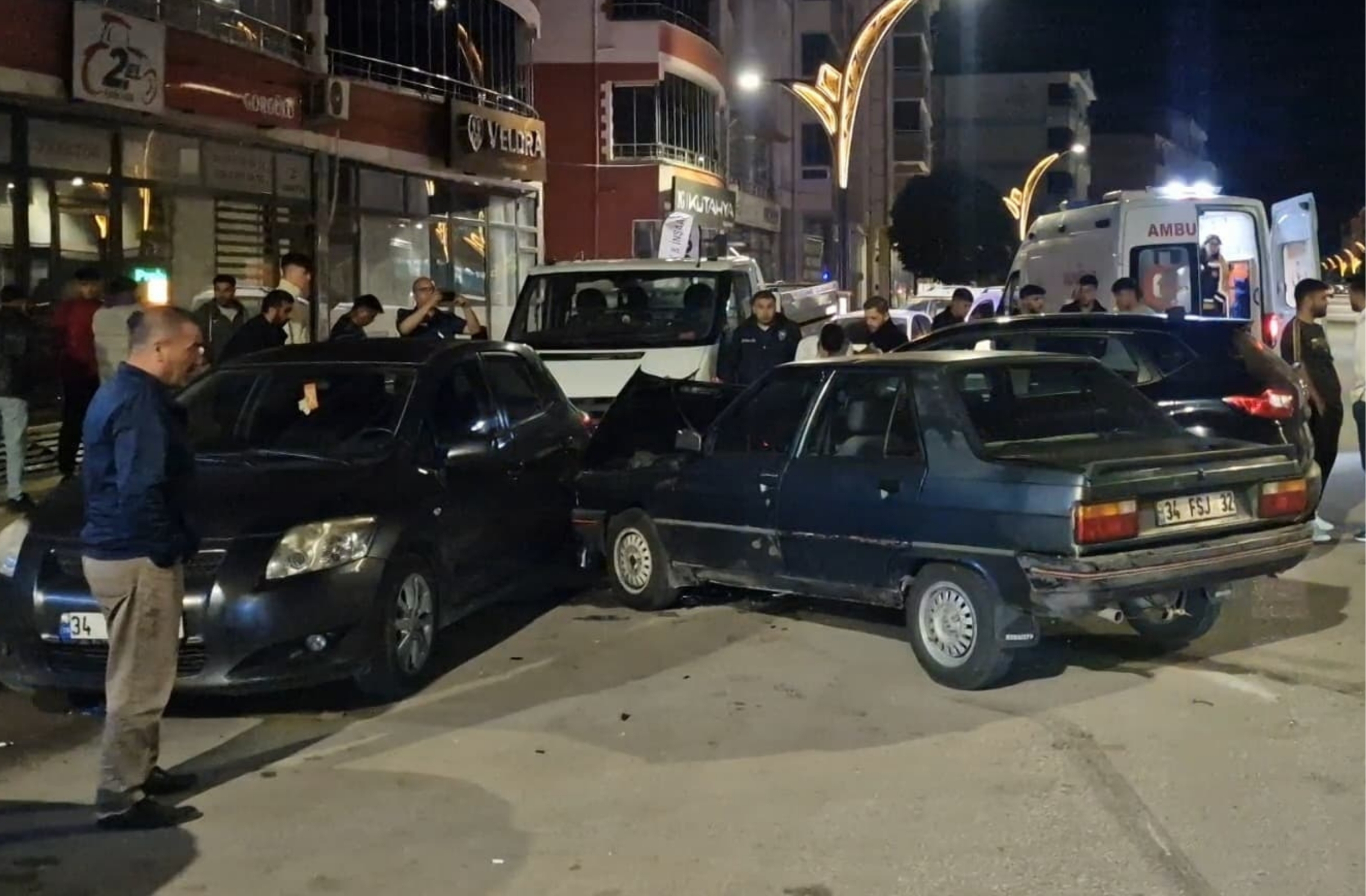 Alaca’da gece saatlerinde trafik kazası: 1 yaralı