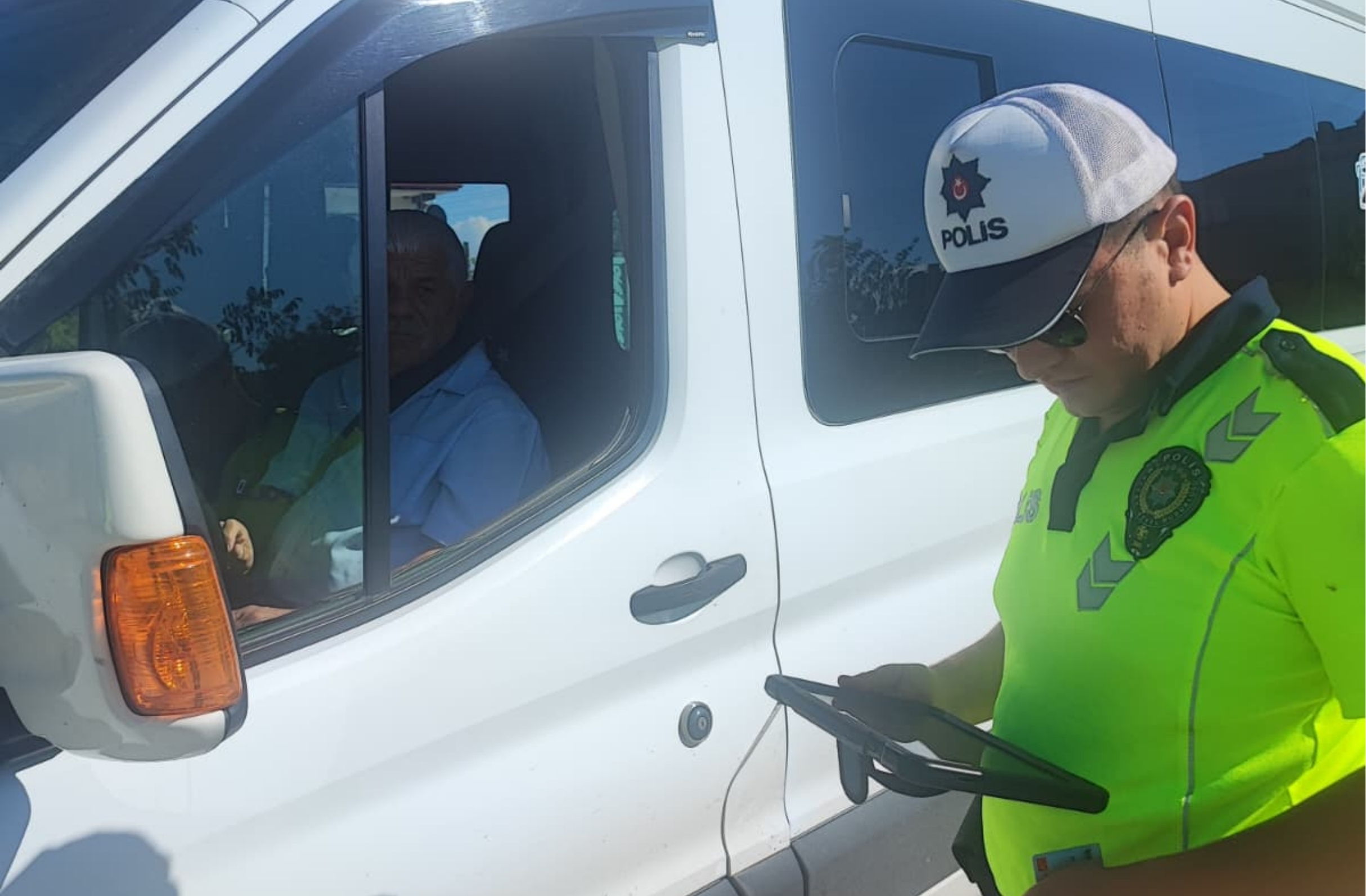 Alaca’da okul servisleri denetlendi