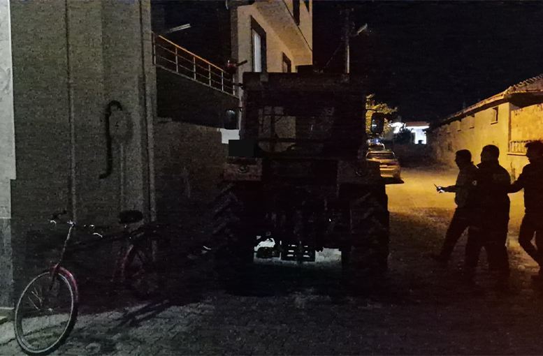 Alaca’da Traktör Kazası: 3 Araca Çarparak Durabildi!