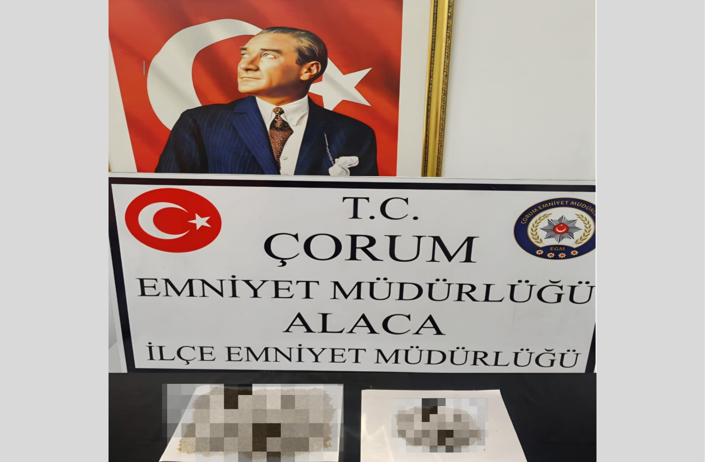 Alaca’da uyuşturucu operasyonu: 1 kişi tutuklandı
