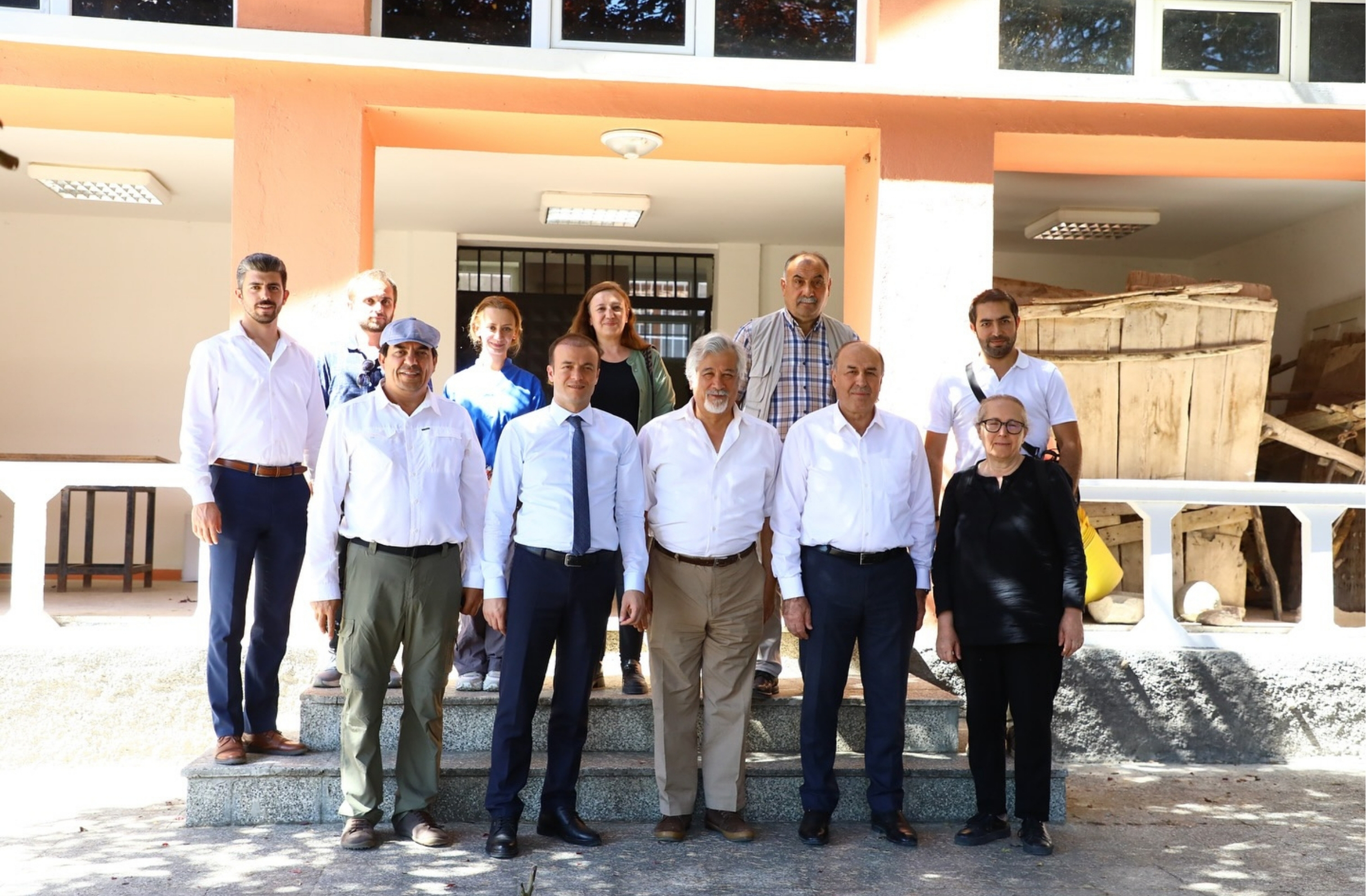 Alacahöyük Arkeopark ve kazı alanında incelemelerde bulundular