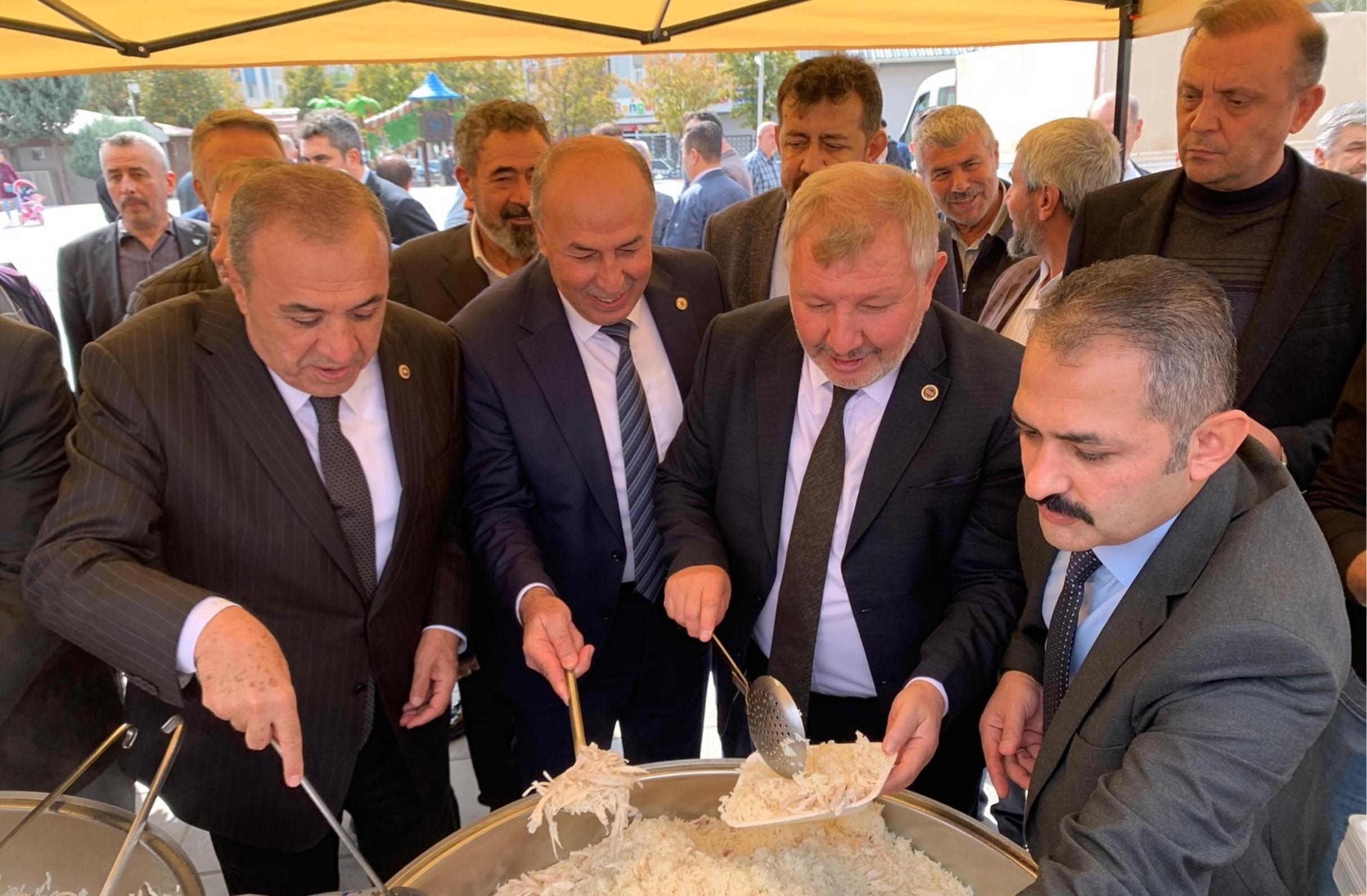 Başkan Arslan, Ankara’da pilav gününe katıldı