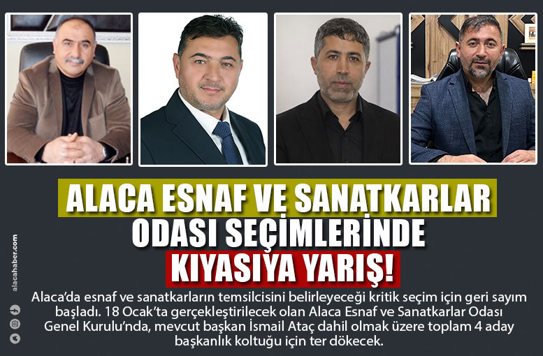 Esnaf Odası Kongresi 18 Ocak'ta: 4 aday yarışacak!