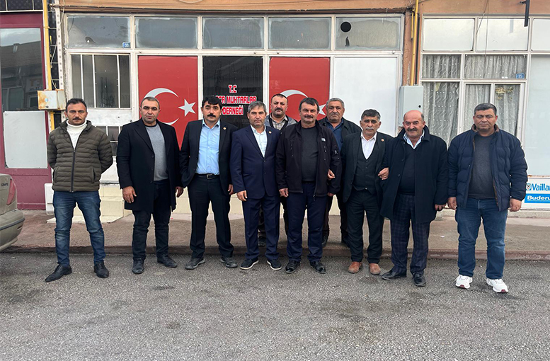 Ferit Kafkas, Alaca Muhtarlar  Derneği’nin yeni başkanı oldu