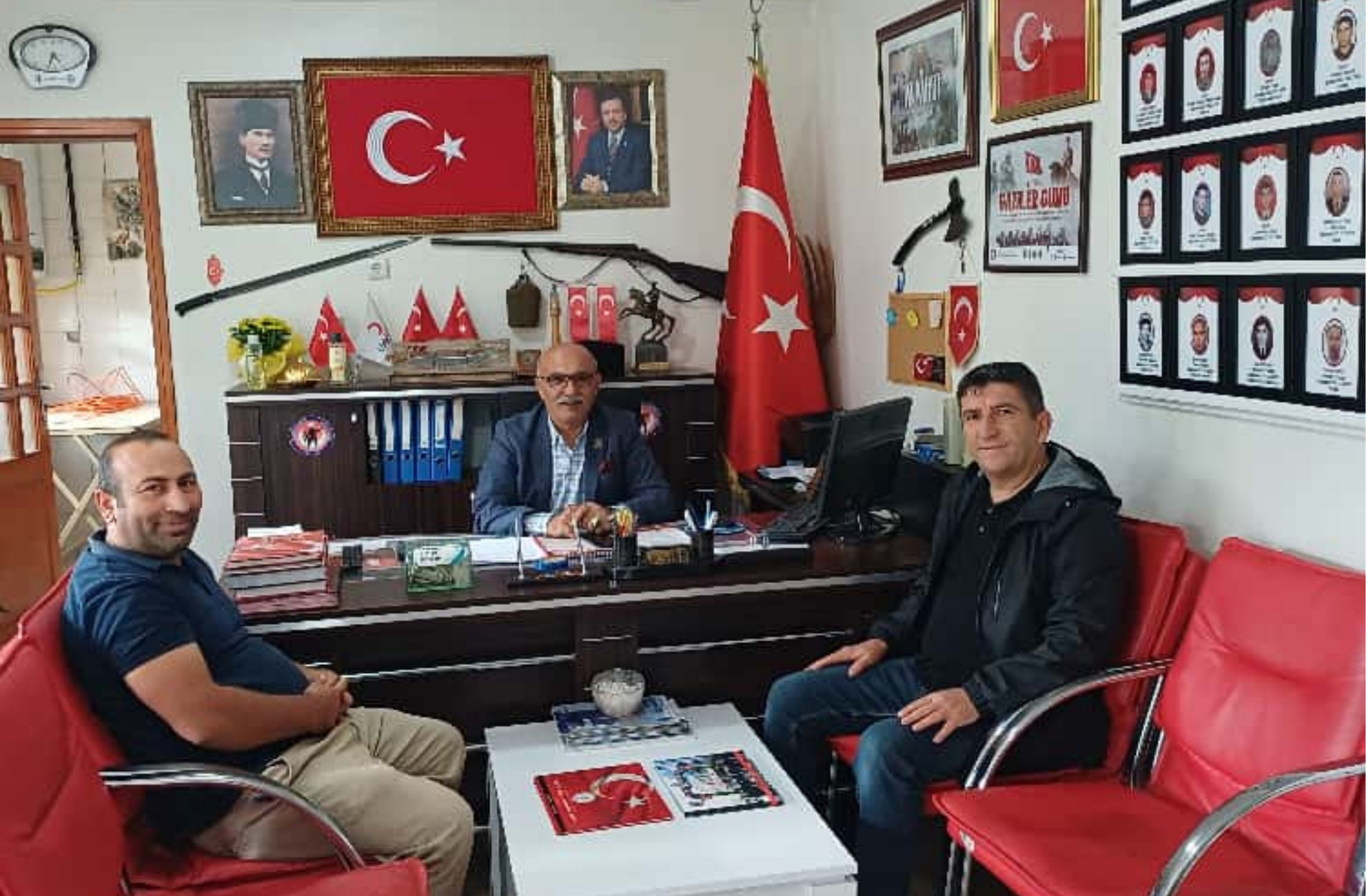 Memur-Sen ve Eğitim-Bir-Sen’den Gaziler Günü Ziyareti