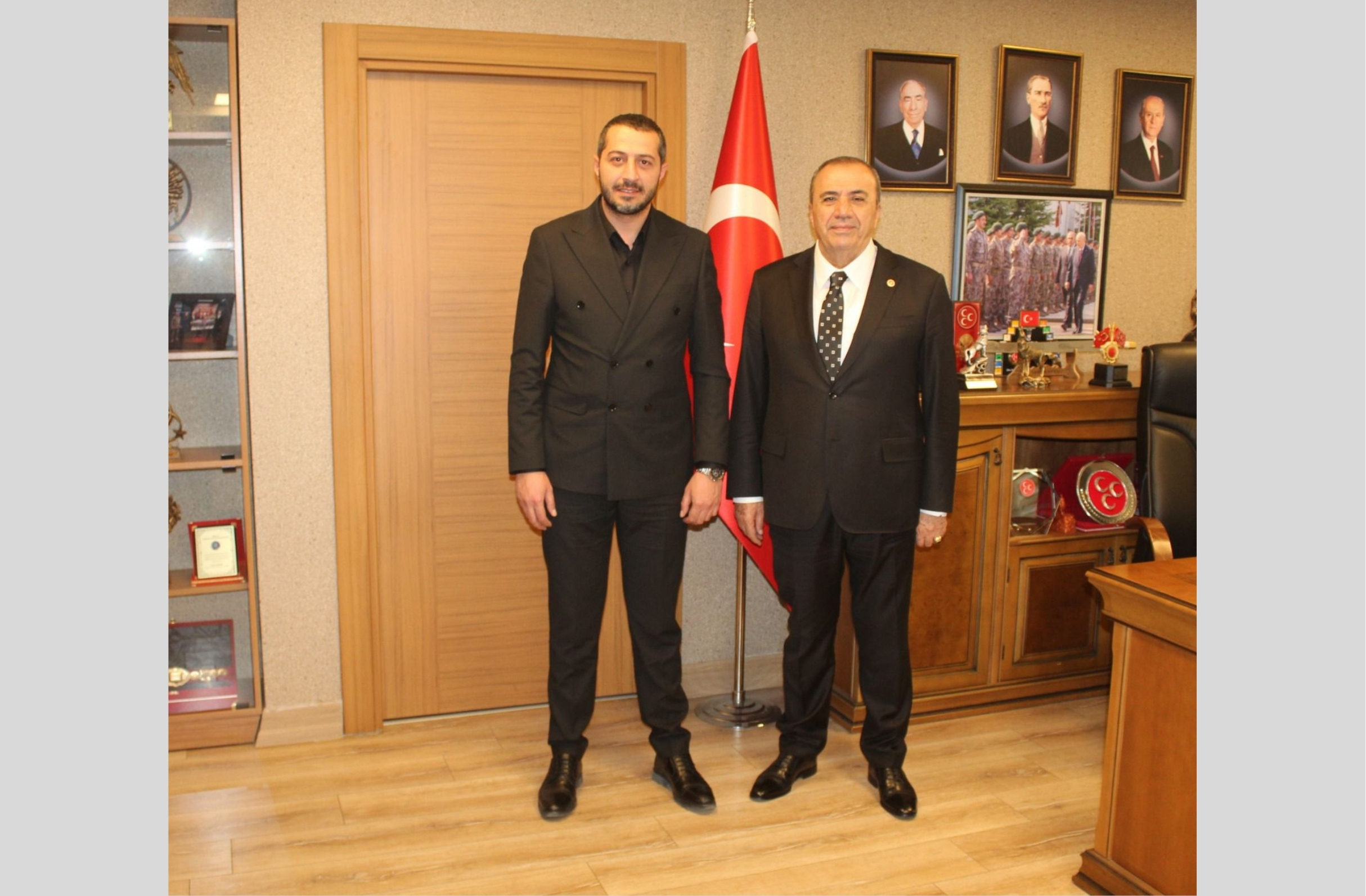 MHP Alaca İlçe Başkanı İsa Duru’dan Çorum Milletvekili Vahit Kayrıcı’ya Ziyaret