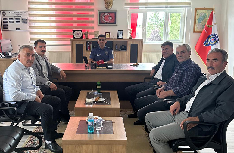 Muhtarlar Derneği’nden Emniyet Müdürü’ne Hayırlı Olsun Ziyareti