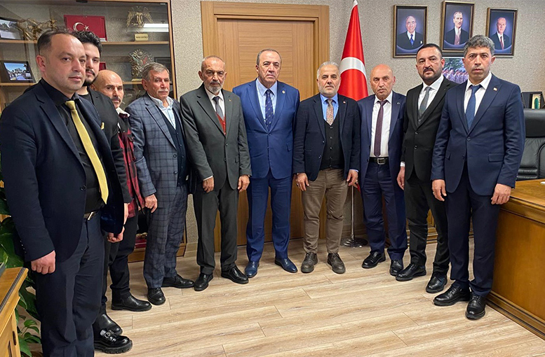 ODA BAŞKANLARI, KAYRICI’YA ÇORUM  ESNAFININ SORUNLARINI AKTARDI